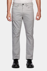 Calça Slim Moletom Color Cinza