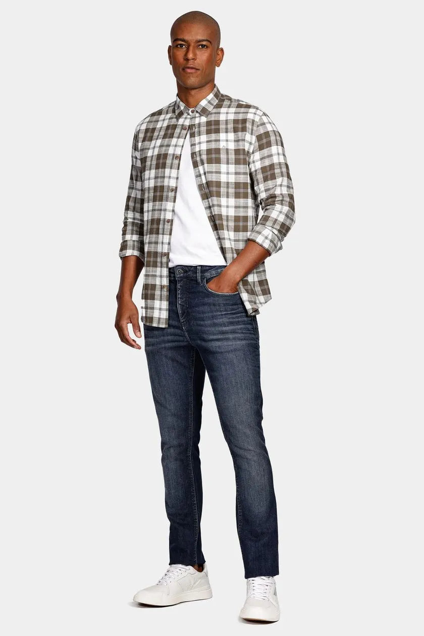 Calça Jeans Regular Red Blue Intense Azul Escuro