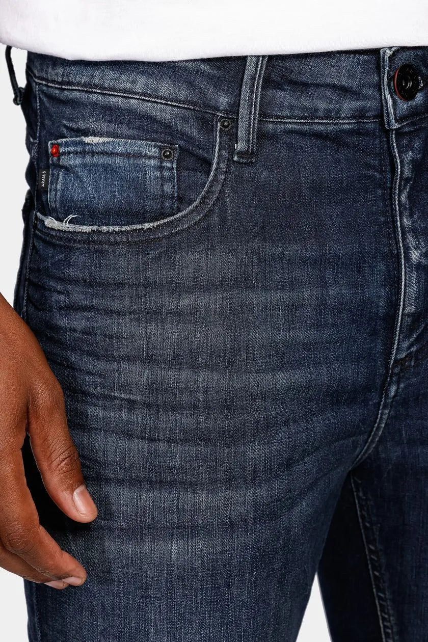 Calça Jeans Regular Red Blue Intense Azul Escuro