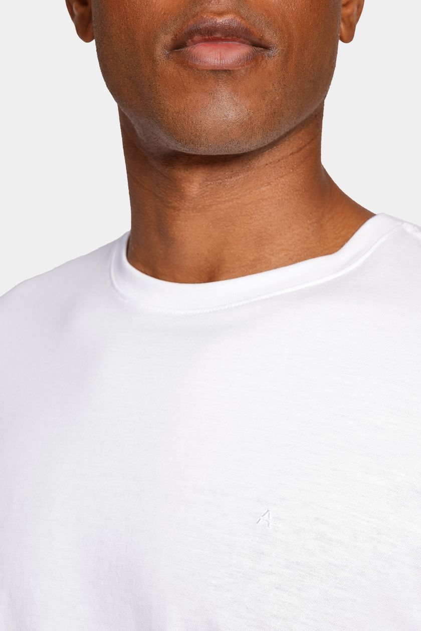 Camiseta Manga Curta Algodão Pima Branco