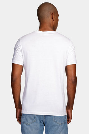 Camiseta Manga Curta Algodão Pima Branco