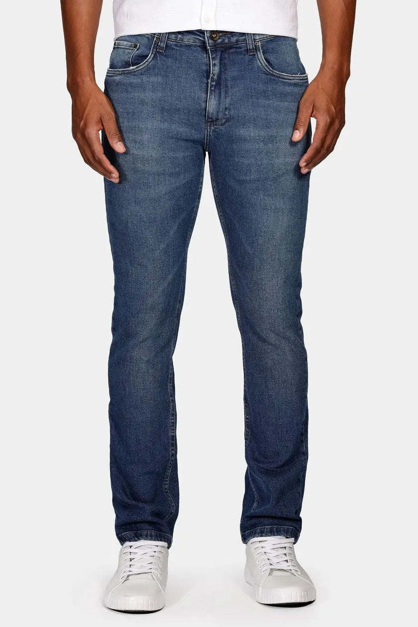 Calça Jeans Regular Sky Intesense Azul Escuro