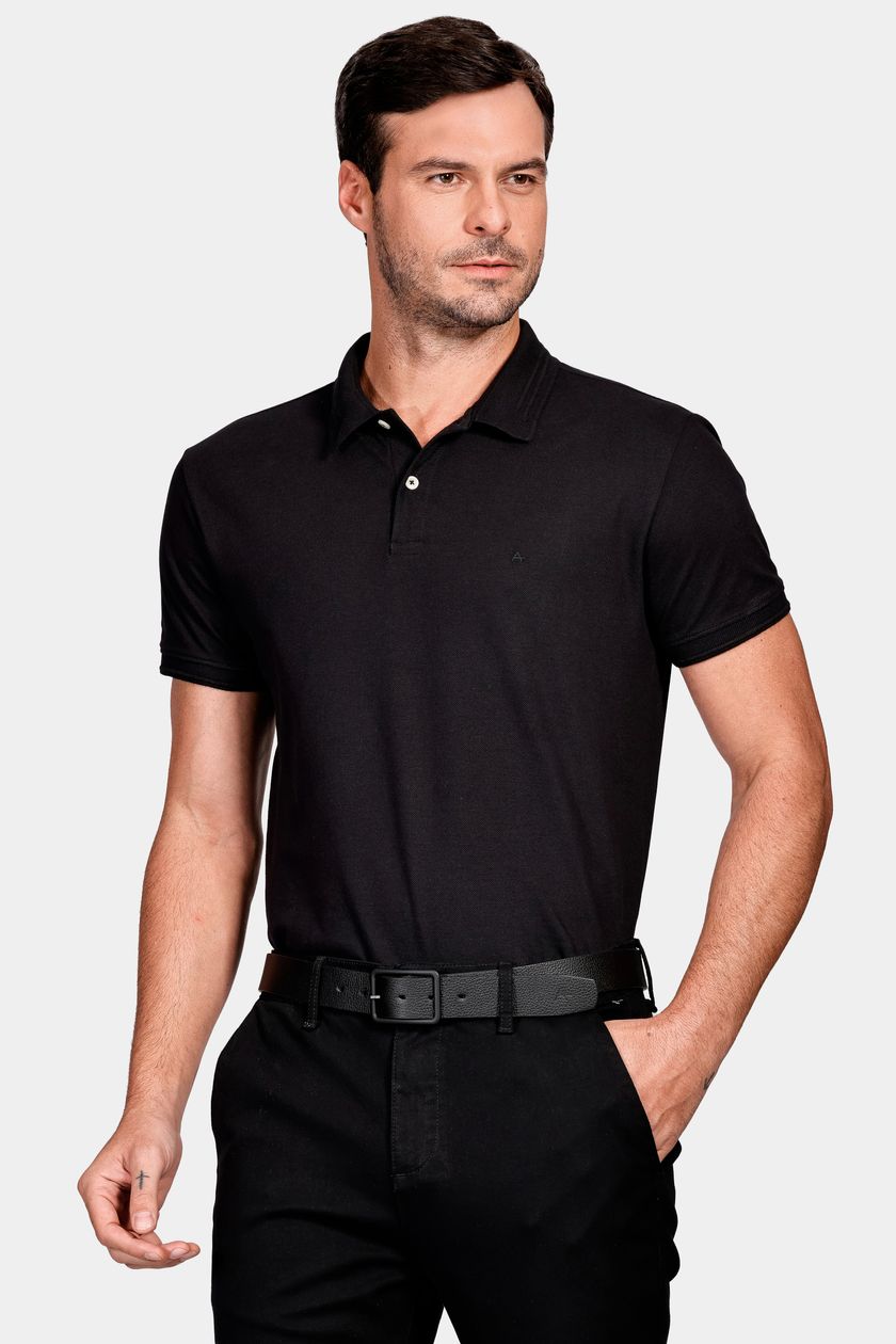 Cinto Couro Duplaface Shift Preto e Marrom