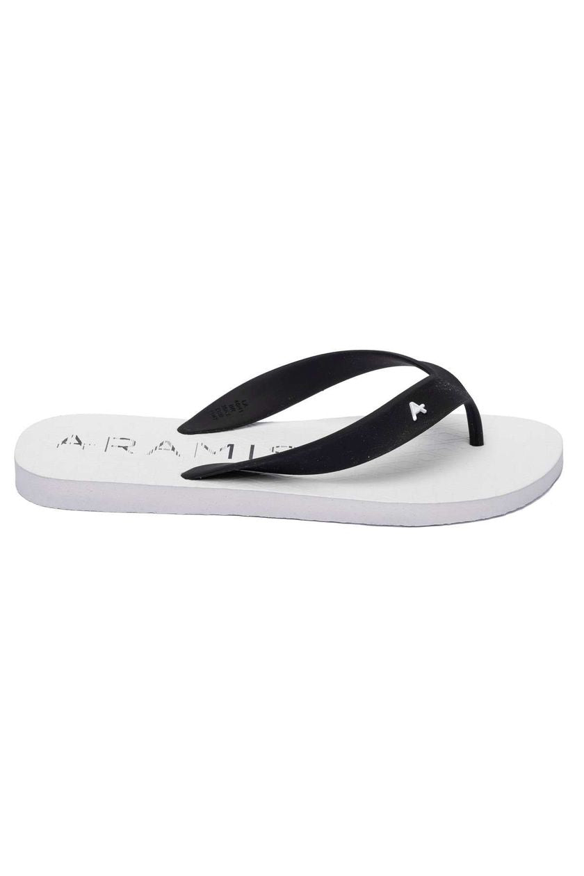 Chinelo Aramis Lines Branco Preto