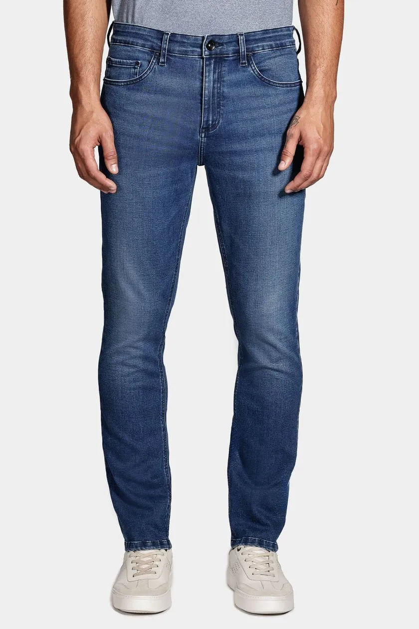 Calça Jeans Slim Escura X-Treme Azul Escuro
