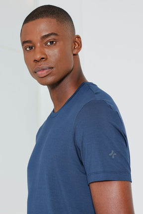 Camiseta Modal Everyday Azul Oceano