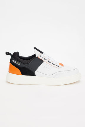 Tênis Stride Fusion Preto Com Laranja