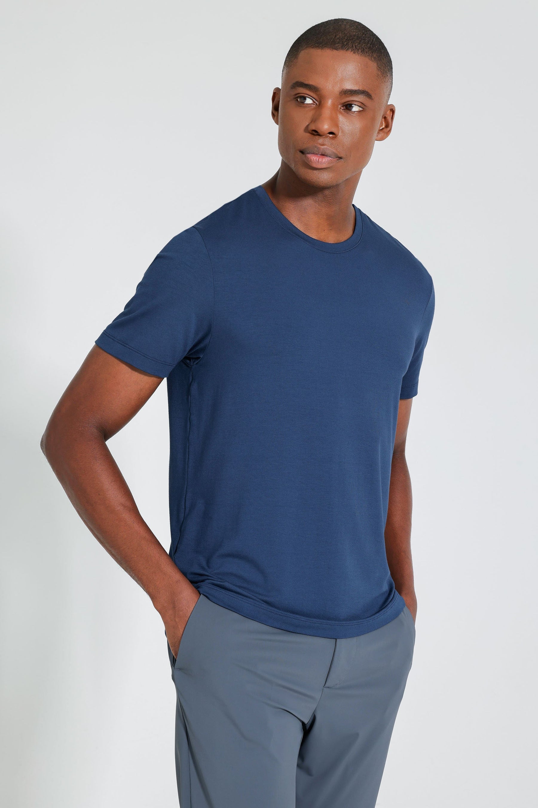 Camiseta Modal Everyday Azul Oceano