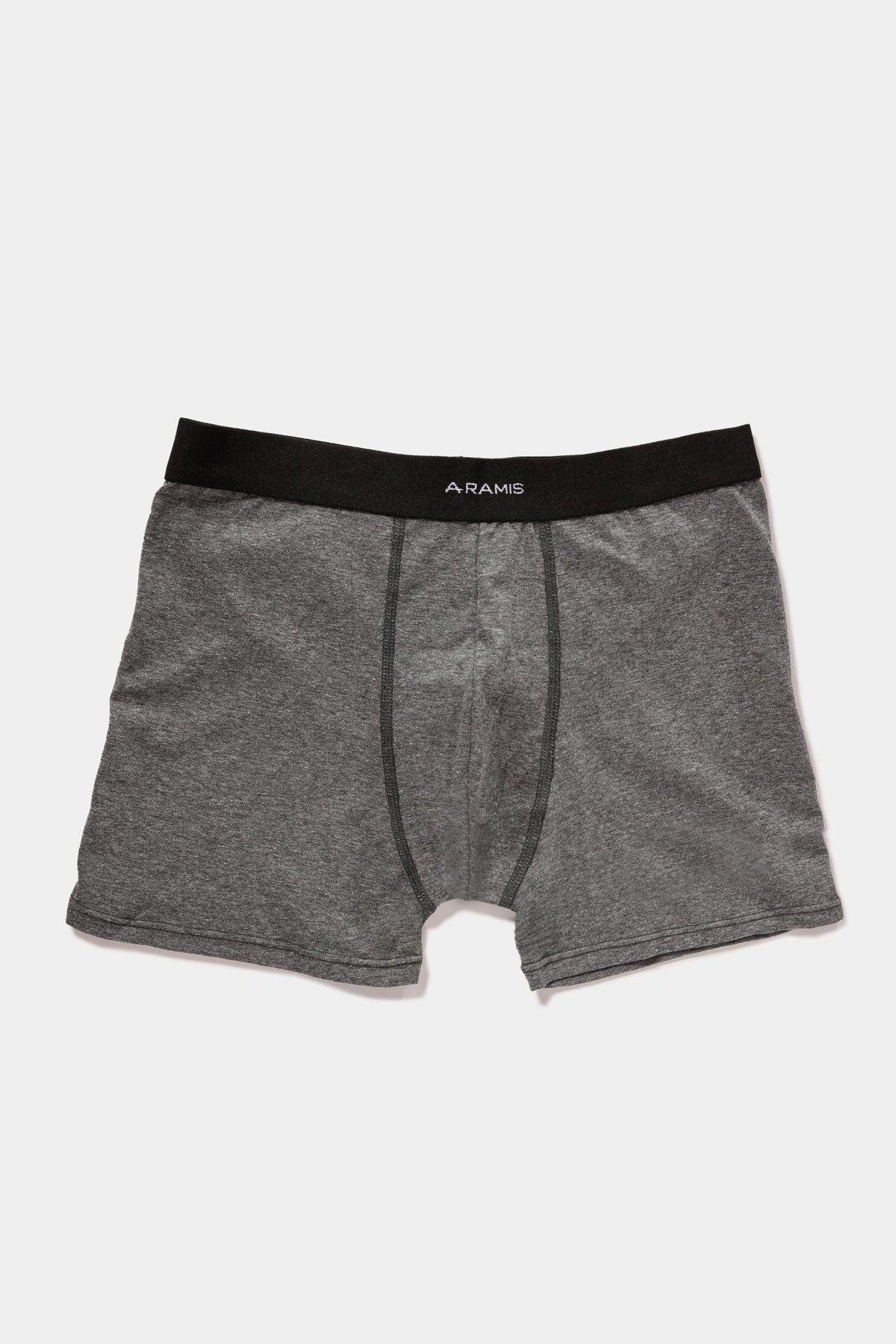 Kit 3 Cuecas Boxer Cotton Cinza Mescla