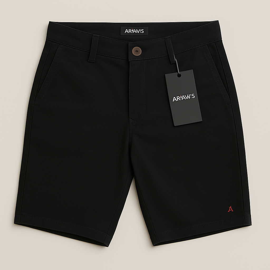 BERMUDA SARJA ARA.MIS - PRETO