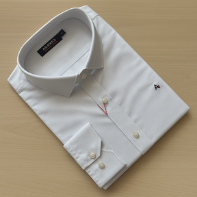 CAMISA SOCIAL ARA.MIS OXFORD - ML - BRANCO